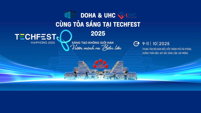 DOHA – UHC CÙNG TỎA SÁNG TẠI TECHFEST HẢI PHÒNG 2025