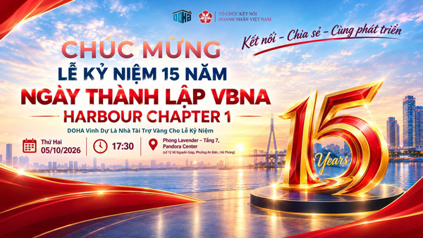 Doha vinh dự đồng hành lễ kỷ niệm 15 năm thành lập VBNA